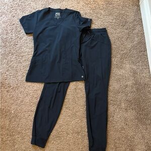 Barco One Dark Grey Scrubs XS barely worn